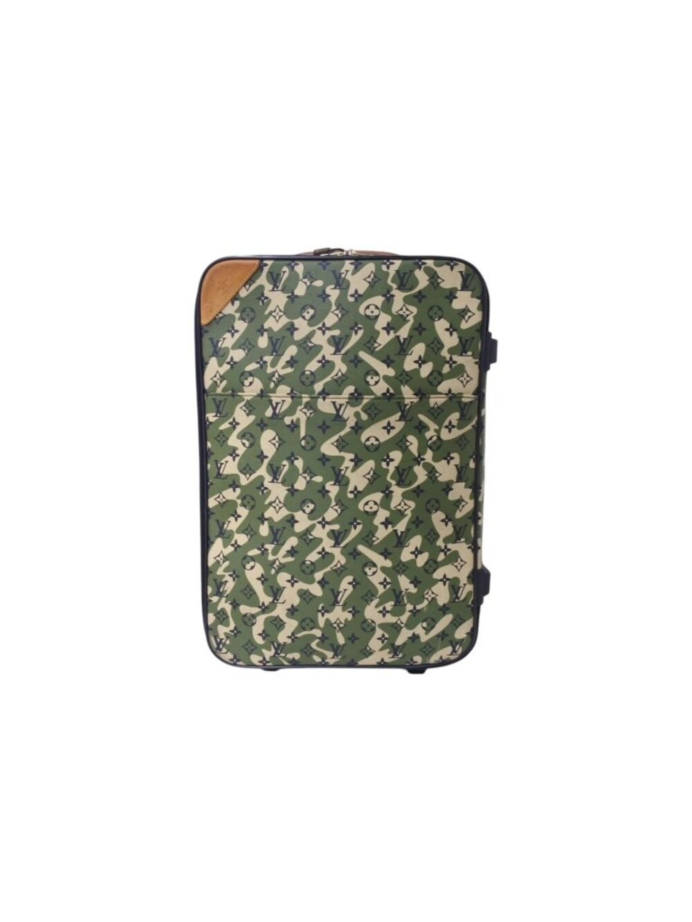 Louis Vuitton Pegase 60 Takashi Murakami Travel Bag Monogram Moflage Canvas